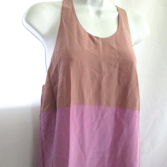 NWT RICHARD NICOLL ROSE SILK Mini Dress NEW - Picture 2 of 6
